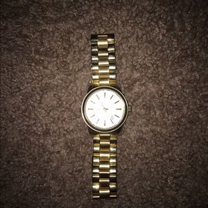 Michael Kira gold slim wear watch